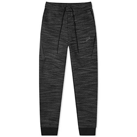 Nike NSW Tech Fleece Heather Joggers Mens Sweatpants Size M, Color: Black/Dark Grey/Black