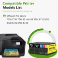 thumbnail image 6 of 952 Ink Cartridge Combo Pack Compatible for HP 952 XL Cartridges 952XL for OfficeJet Pro 8720 7740 8710 8715 Printers, 6 of 8