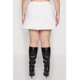 thumbnail image 4 of Womens Plus Size Hyperstretch Cargo Pocket Mini Skirt, 4 of 4