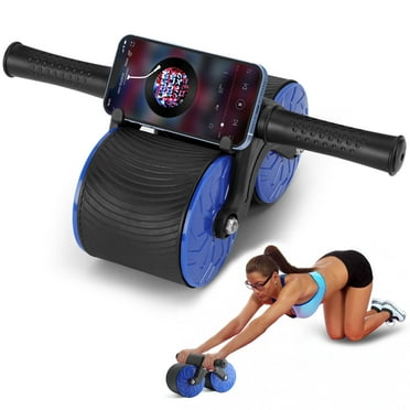 dashengdianzi Automatic Rebound Abdominal Wheel, Dual Wheel