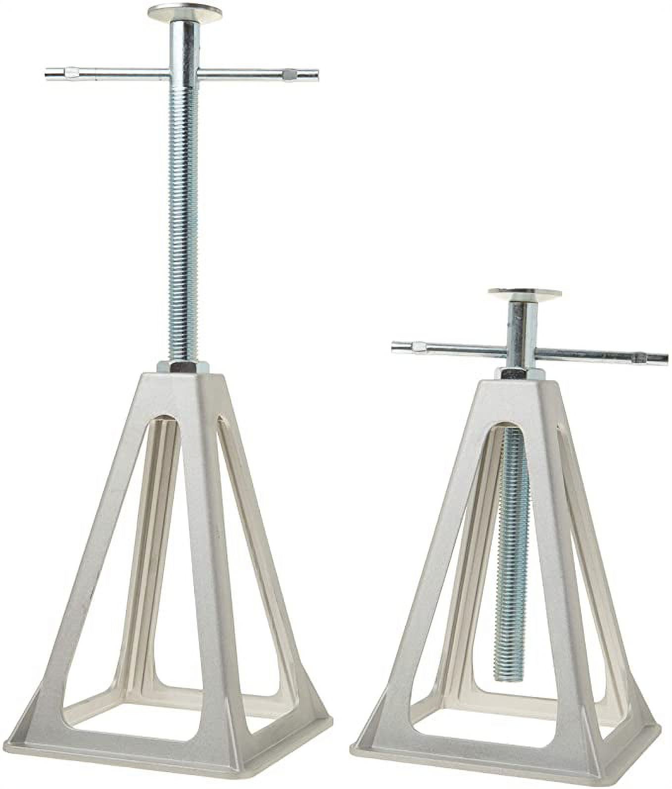 Cynder 02047 Aluminum Stacker Stack Jacks, Stabilize, Level Your RV, Trailer Or Camper, Can Support Up to 6,000 lbs, Extends 17" (Set of 4)