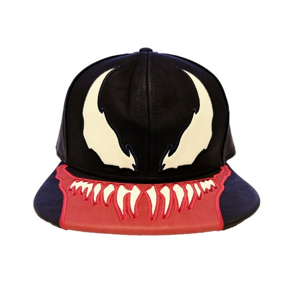 Marvel Venom Big Face Faux Leather Snapback Hat