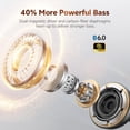thumbnail image 3 of Auriculares QCY Crossky C50 inalámbricos Bluetooth 6.0 35H IPX5, 3 of 8