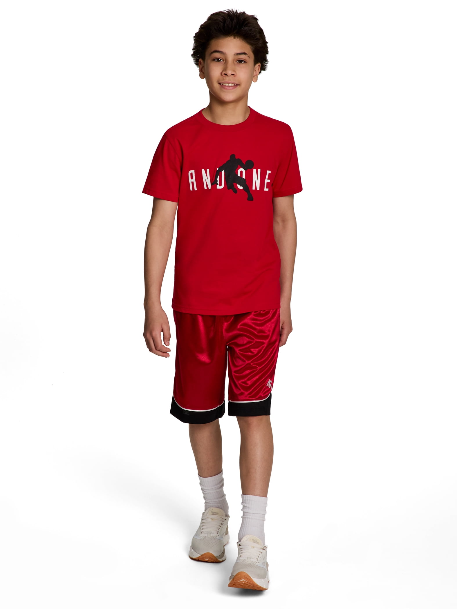 AND1 Boy's Athletic Graphic T-Shirt, Sizes 4-18