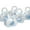 Sky Blue, variant on Dengjunhu 10Pcs Mini Candy Boxes, Printed Sweets Favor Gift Box with Handles for Delicate Festival