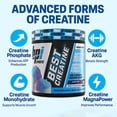 thumbnail image 4 of BPI Sports Best Creatine - Creatine Monohydrate, Himalayan Salt - Strength, Pump, Endurance, Muscle Growth, Muscle Definition - No Bloat - Snow Cone - 50 servings - 10.58 Ounce, 4 of 10