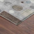 thumbnail image 3 of Addison Rugs Mayfield Premium Machine Washable Transitional Mid-century Modern Silver Rectangle Rug, 3' x 5', 3 of 6