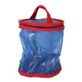 thumbnail image 2 of Golf Ball Storage Pouch, Golf Ball Storage Bag Visible Zipper Closure Lightweight Space Saving Large Capacity  for Table Tennis 50 Golf Balls Storing, 2 of 7