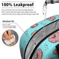 thumbnail image 5 of Lunch Bag Lunch Box for Women Reusable Insulated Lunch Bags,Water-Resistant Cute Donuts Cooler Lunch Tote Bag, Large Capacity for Work Travel Picnic, 5 of 6