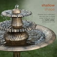 thumbnail image 5 of Three Tier Fountain - Bronze, 5 of 5