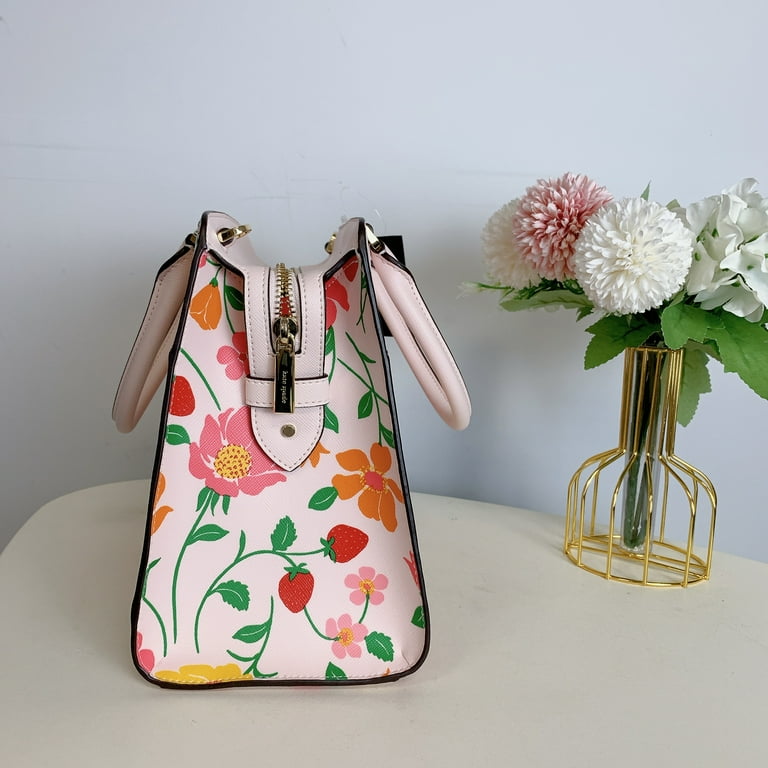 Kate Spade Madison Medium Top Zip Satchel Pink Multi