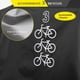 thumbnail image 5 of Aiskaer Funda para Bicicleta para 2-3 Bicicletas Impermeable Poliéster Negro Bicicletas eléctricas de Carretera de montaña Resistentes, 5 of 7