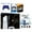 Cobalt Blue, variant on Sony Playstation 5 Slim Digital with Extra Chroma Indigo Controller, FPS Grip Kit and MightySkins Decal Voucher Plus 1 Year CPS Extended Warranty