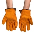 thumbnail image 3 of 3/5/10 Pairs Labor Protection Soft Cowhide Safety Protection Wear-Resistant Insulated Welding Gloves, 3 of 7
