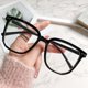 thumbnail image 5 of Gafas anti-luz azul para mujer con montura de anteojos regular, montura de luz plana retro terminada, 5 of 5