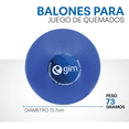 thumbnail image 3 of Balón Dodgeball Kids espuma poliuretano 12.7cm ligero 73g resistente para juegos de quemados y educación física, 3 of 5
