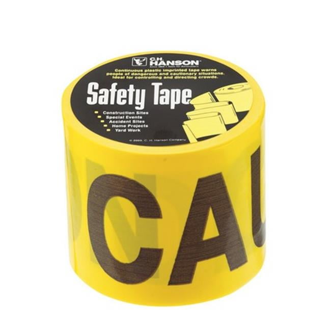 C H Hanson 3 In X 66 7 Yd Caution Tape Walmart Com Walmart Com