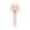 Pink, variant on USB Rechargeable Handheld Fan – Triangular Stand, 3-Speed Adjustable Silent Portable Mini for Home Office Travel