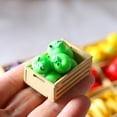thumbnail image 4 of Yesbay 8 Pcs Dollhouse Fruit DIY Handcrafted Resin Mini Dollhouse Food for Decoration,E, 4 of 8