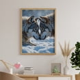 thumbnail image 6 of Diamond Art Kit for Adults, Snow Wolves Touching Noses Diamond Painting for Adults Beginners, 5D DIY Diamond Art Painting Kits, Colorful Diamond Painting Craft for Home Decor 12x16, 6 of 7