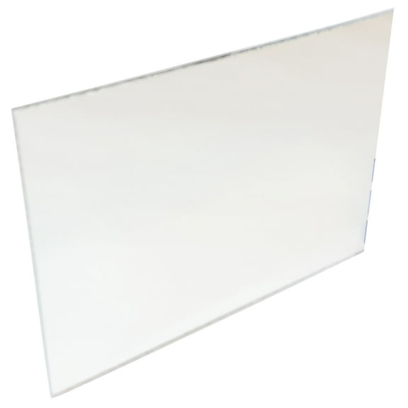 Mirror Plexiglass Rectangular. Size 2.5 inches x 3 inches.