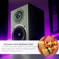 thumbnail image 3 of Miangastore 4PCS Speaker Banana Plug Banana Jack Amplifier Loudspeaker Connector Supply, 3 of 8