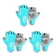 thumbnail image 5 of Eigraketly 1 par de medio guantes para senderismo, manoplas auxiliares de cuero PU para ciclismo, almohadilla antideslizante multiusos, Type1 NO1, 5 of 6