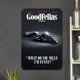 thumbnail image 2 of Placa Metal Vintage GoodFellas Pintura Hierro Rectangular Artística Pared 20x30cm, 2 of 9