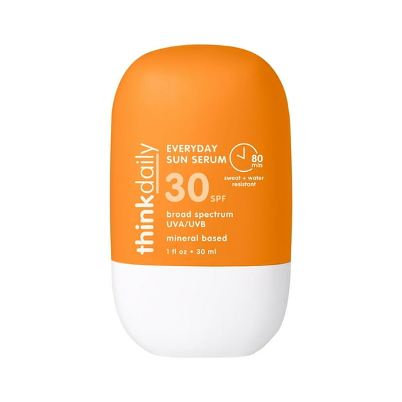 Sérum solar Thinkdaily SPF 30 de 30 ml con óxido de zinc