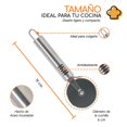 thumbnail image 4 of Bazzeff Cortador de Pizza Hecho de Acero Inoxidable con Rueda de Corte Fino. Rebanador de Pizza. Pizza Cutter Bazzeff Cortador de Pizza, 4 of 7