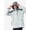 Gray, variant on Men's Ski Jacket 3 in 1 Outerwear Windbreaker Hiking Jacket with Hood Athletic Jackets Inner Fleece