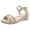 A-Brown30, variant on Womens Espadrille Wedge Stylish Feminine Light Open Toe Dual Ankle Buckle Strap Soft Foam Platform Suede Espadrille Wedge Summer Beach Sandals