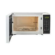 Mainstays 0.7 Cu ft Countertop Microwave Oven, 700 Watts, White, New