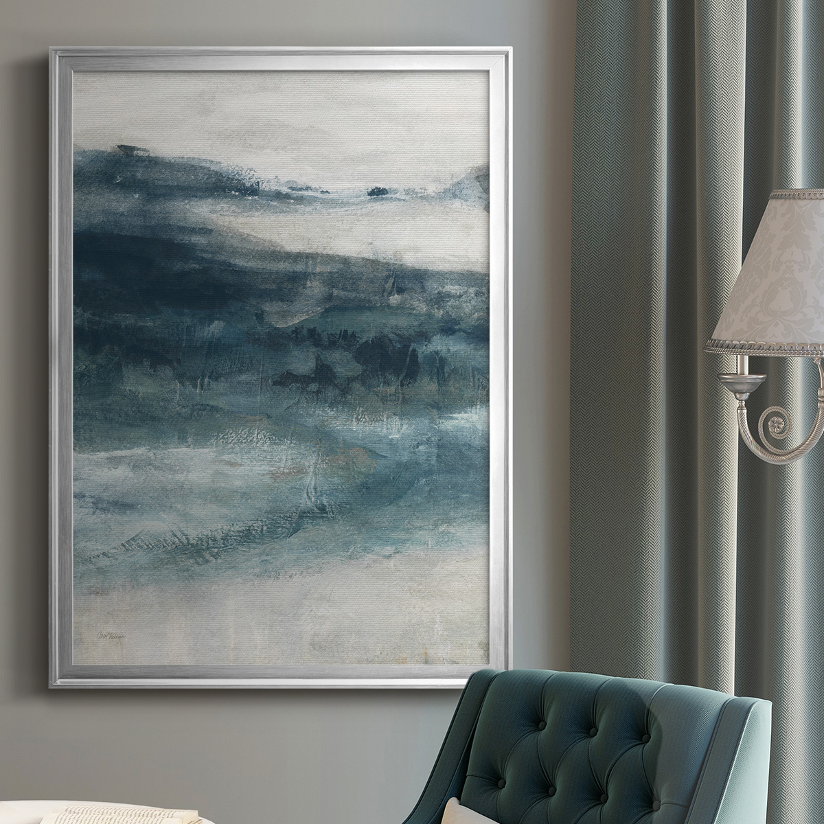Private Inlet I Premium Framed Print - Ready to Hang