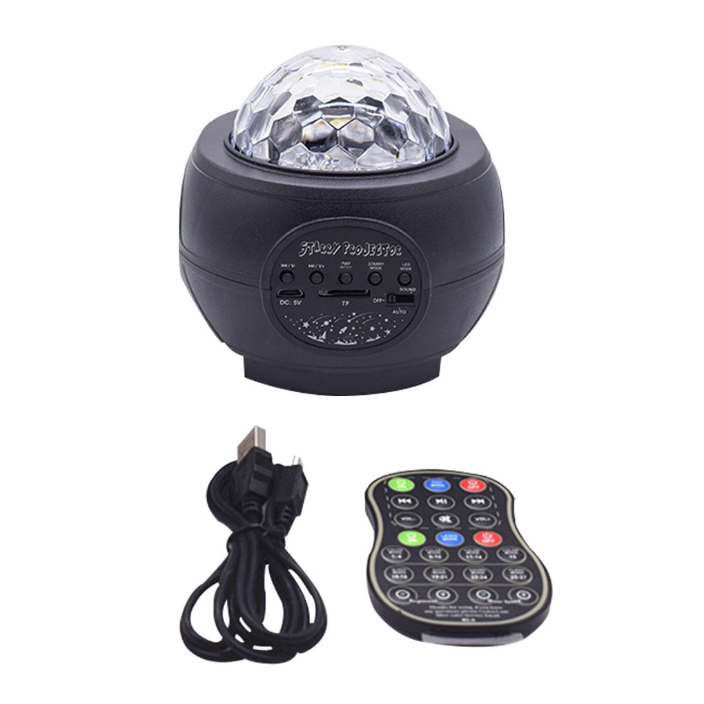 Ustyle LED Star Light Projector Rotating Ocean Wave Night Lights