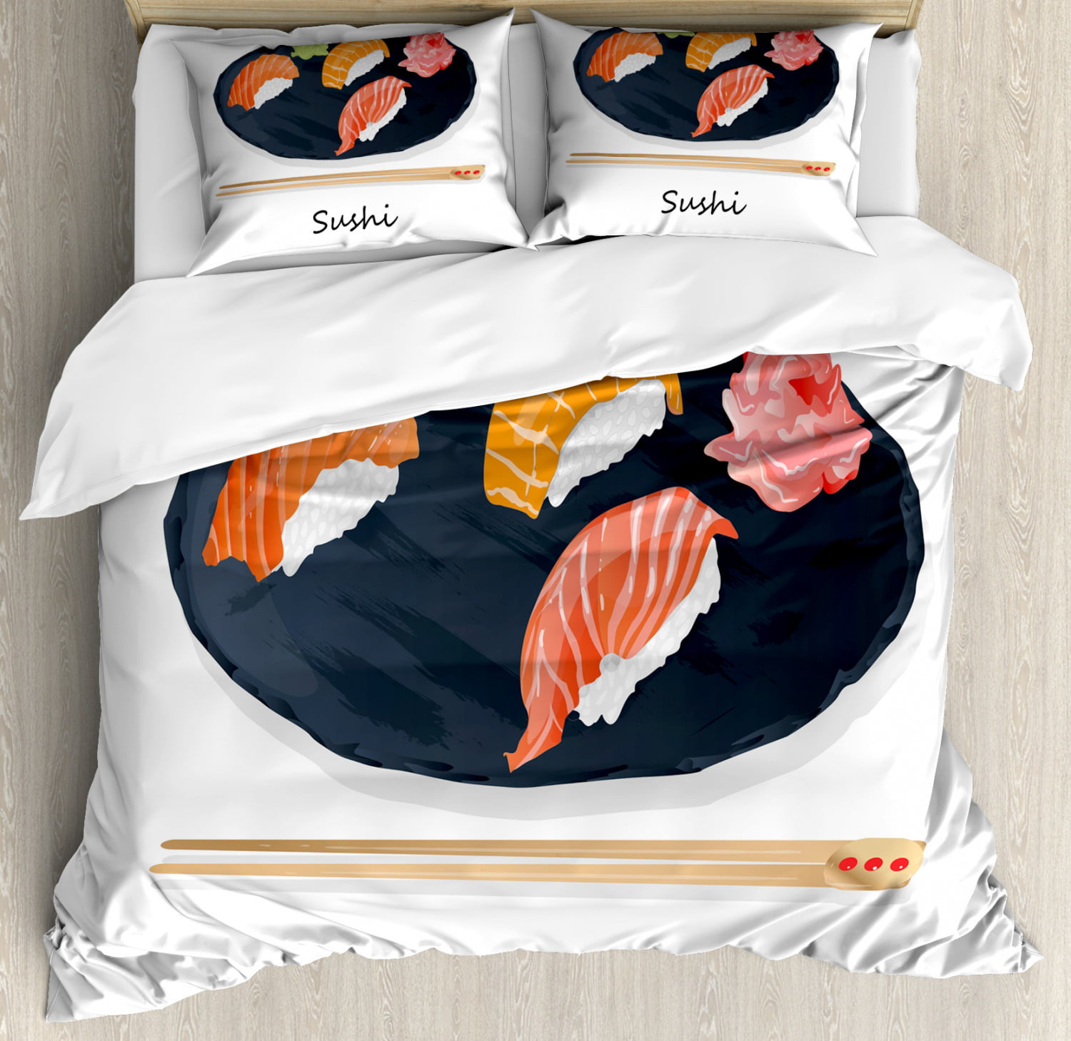 Colorful Shrimps Flannel Blanket Christmas Blanket Bedding Three Sizes Suitable for Anyone