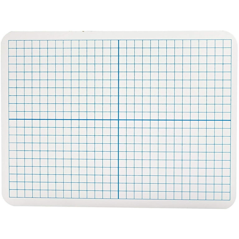 Reversible Graph / Grid Lap Board Whiteboard, 9 x 12 - Yahoo Shopping