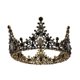 thumbnail image 1 of Zhuge Tiara de boda para novia, diadema de princesa, corona nupcial, joyería para el cabello con diamantes de imitación de cristal, decoración para novia, cumpleaños, graduación, boda (negro), 1 of 5