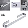 thumbnail image 1 of Toallero Toallero Toallero Baño Toallas Estante Percha Negro Plata Aluminio-Magnesio Colgar En La Pared Toallero Organizador Cocina Estante De Almacenamiento Advancent HA024331-04, 1 of 6