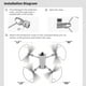 thumbnail image 4 of Propeller Blade Guard Anti-colisión Drone Accesorios para DJI Mini 3/Mini 3 Pro, 4 of 8