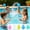 Green, variant on Aoznliie Water Balloons, Durable Reusable Silicone Pool Toys for Summer, 2.4 inch Quick Fill Water Ballons for Outdoor Water Fight, Blue