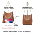 thumbnail image 5 of SENDEFN Bucket Bags for Women Leather Shoulder Bag Womens Bags,Stylish and Durable Handbags for Women, 5 of 6