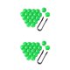 thumbnail image 1 of Speravity Paquete de 20 tapas de tuercas de rueda de coche, repuesto de tapa de cabeza de tornillo de cubo automático antioxidante 17-21mm a prueba de Type2 NO2 Speravity CBP192682, 1 of 6