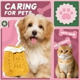 thumbnail image 5 of GASTROPOD Dog Sweater,Cute Knitwear Cat Sweater,Fresh Contrast Small Dog Clothes,Yellow, 5 of 7