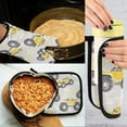 thumbnail image 5 of Yayeee Oven Mitts and Pot Holder Set of 4 Heat Resistant Kitchen Gloves Baking Hot Pad, Trucks Pattern, 5 of 5