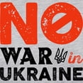 thumbnail image 3 of CafePress - No War In Ukraine - Womens Baseball Tee, 3 of 4