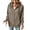 Camel, variant on Hsovts Women Full Zip Hoodie, Loose Thin Fleece Sweatshirt with Pockets, Casual Fall Winter Jacket Blue L