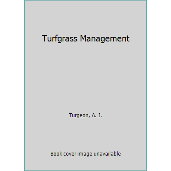Pre-Owned Turfgrass Management (Hardcover) 0139334254 9780139334252