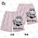 thumbnail image 1 of Pantalones cortos Hello Kitty de verano para niños, holgados, combinables, con estampado 3D, para playa, informales, para parejas, 1 of 5