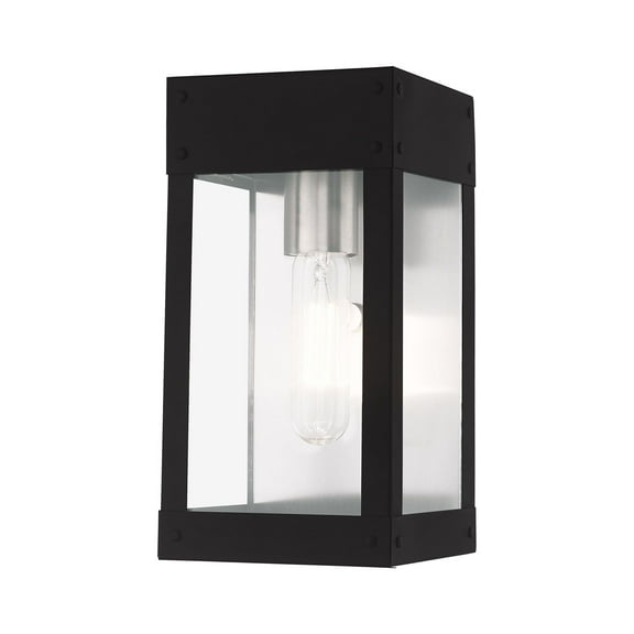 Livex Lighting - Barrett - 1 Light Outdoor Wall Lantern In Transitional